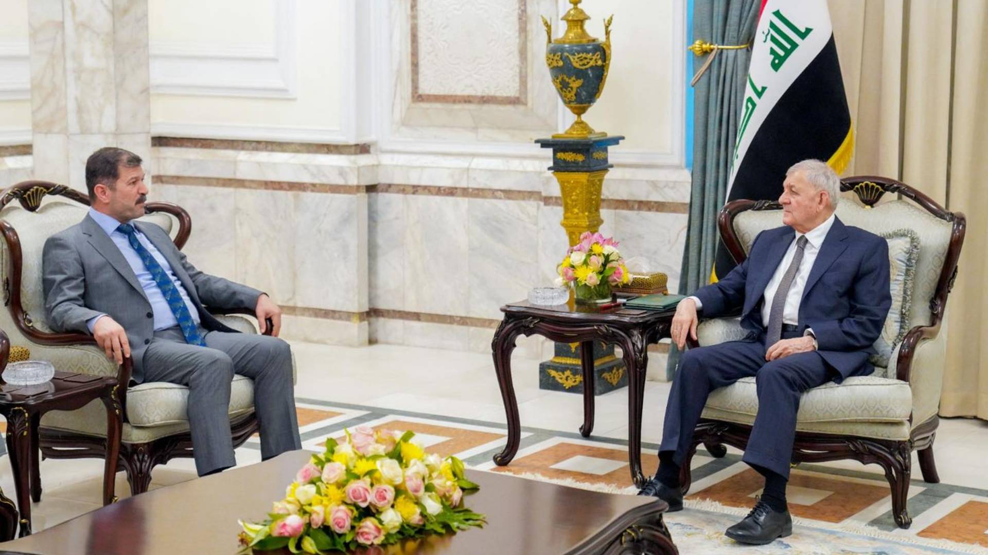 Iraqi President meets Peshmerga Ministry Secretary-General 